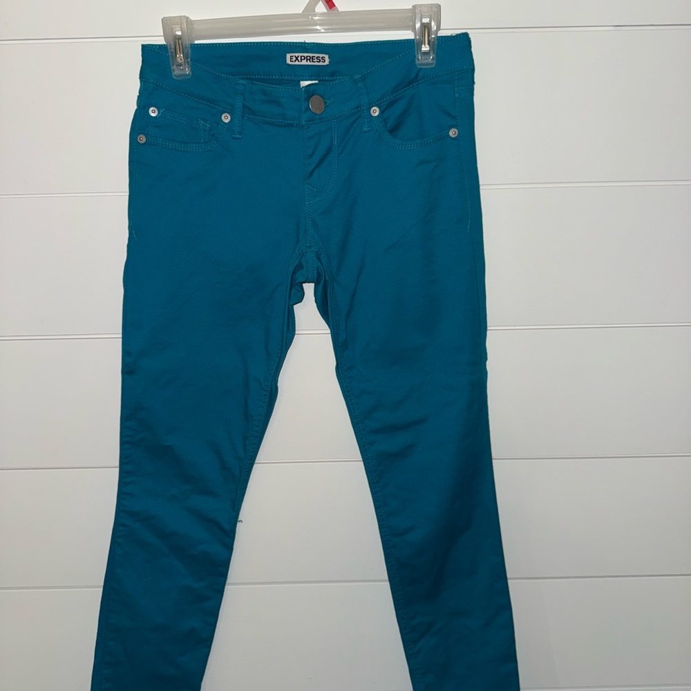 Express Vibrant Blue Denim
